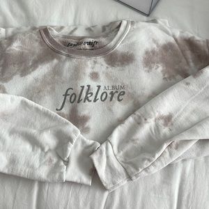 Taylor Swift Folklore Crew Neck